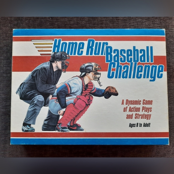 Vintage 1987 Home Run Baseball Challenge Game COMPLETE - Picture 1 of 4
